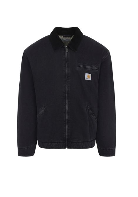 og detroit jacket man black CARHARTT WIP | I03587800E.06